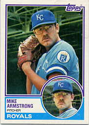1983 Topps      219     Mike Armstrong